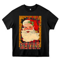 Black Behave Santa Heavy Core Tee - Bettercallsaul