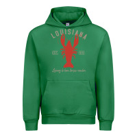 Emerald Louisiana Crawfish T Laissez le bon temps rouler Urban Hoodie - longCreatives