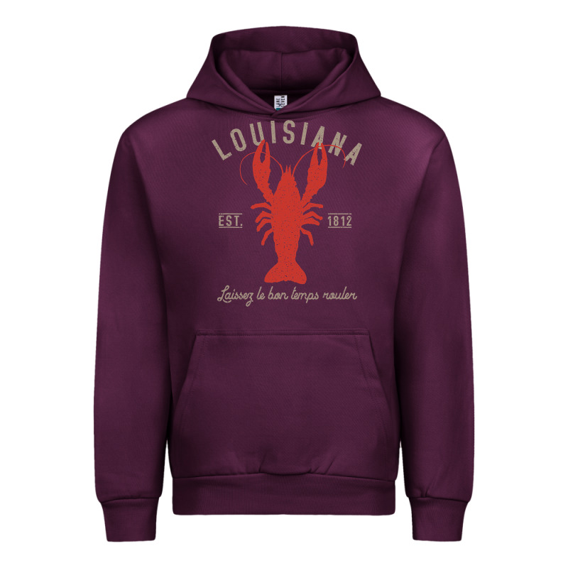 Louisiana Crawfish T Laissez Le Bon Temps Rouler Urban Hoodie by longCreatives | Teevron