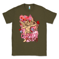Army Green Cupids candy with candies Valentine's Day Classic Tee - HowdyJamesFarm