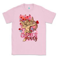 Bubblegum Pink Cupids candy with candies Valentine's Day Classic Tee - HowdyJamesFarm