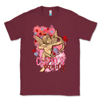 Burgundy Cupids candy with candies Valentine's Day Classic Tee - HowdyJamesFarm