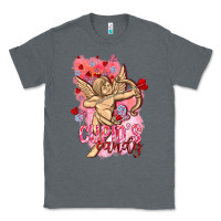 Charcoal Heather Cupids candy with candies Valentine's Day Classic Tee - HowdyJamesFarm