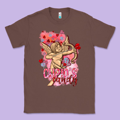 Cupids Candy With Candies Valentine's Day Classic Tee Designed By Howdyjamesfarm