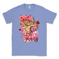 Colony Blue Cupids candy with candies Valentine's Day Classic Tee - HowdyJamesFarm
