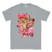 Heather Grey Cupids candy with candies Valentine's Day Classic Tee - HowdyJamesFarm
