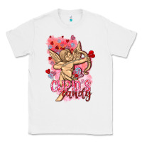 White Cupids candy with candies Valentine's Day Classic Tee - HowdyJamesFarm