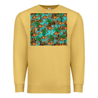 Antique Gold camel leopard Premium Sweatshirt - BarkalooDesign