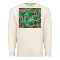 Sandshell camel leopard Premium Sweatshirt - BarkalooDesign