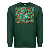 Sports Green camel leopard Premium Sweatshirt - BarkalooDesign