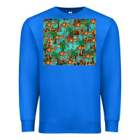 True Royal camel leopard Premium Sweatshirt - BarkalooDesign