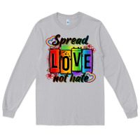 Moon Dust spread love not hate Long Sleeve Tee - OliviaCreatesArt