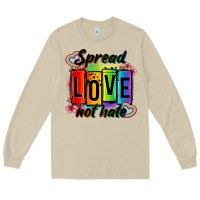 Mushroom spread love not hate Long Sleeve Tee - OliviaCreatesArt