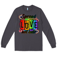 Smoke spread love not hate Long Sleeve Tee - OliviaCreatesArt