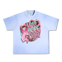 Grape Ice love hope cure Urban Heavy Tee - CowGirlArtShop