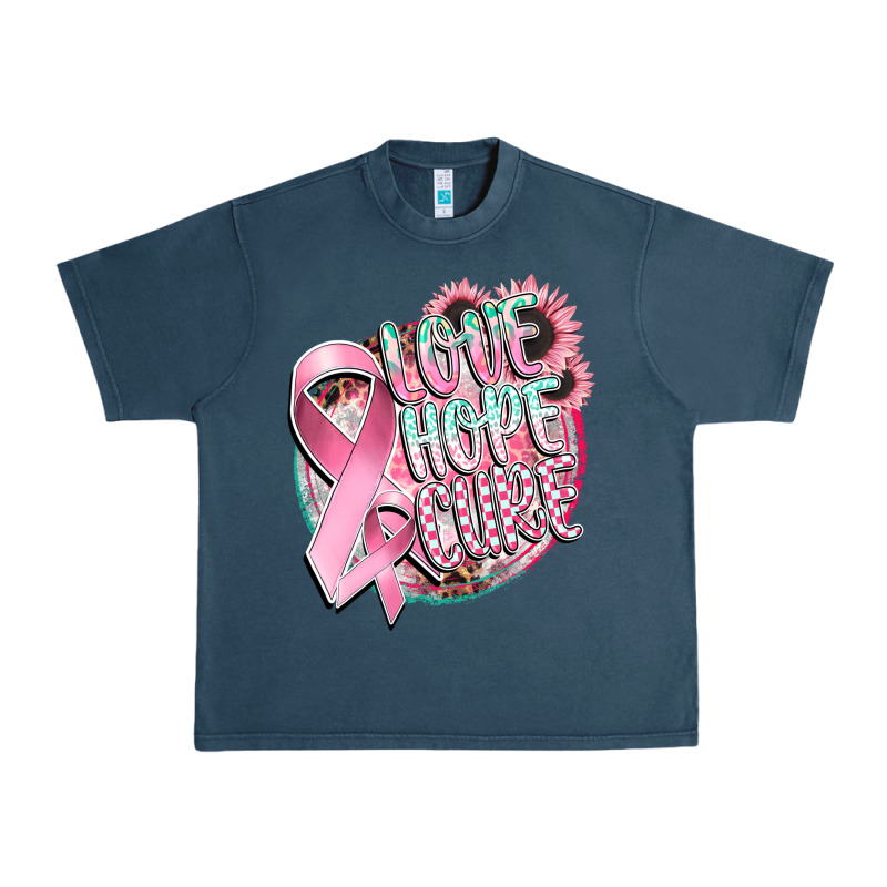 Love Hope Cure Urban Heavy Tee by CowGirlArtShop | Teevron