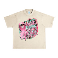 Sandshell love hope cure Urban Heavy Tee - CowGirlArtShop