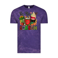 Cloud Purple tis the season Vintage Tee - CowGirlArtShop