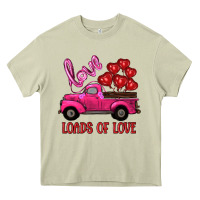 Valentine's Day Loads Of Love Turck With Balloons Heavy Core Tee | Teevron