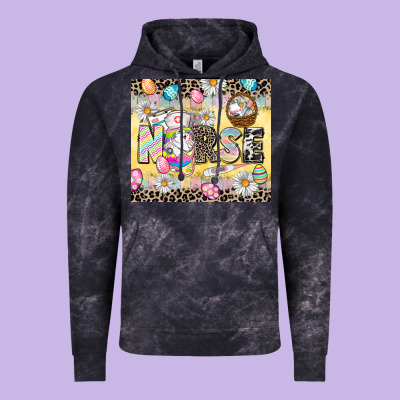 Easter Nurse Easter Day Vintage Hoodie Designed By Cowgirlartshop