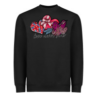 Black love never fails Heavyweight Sweatshirt - SublimationCraftShop