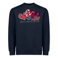 Navy love never fails Heavyweight Sweatshirt - SublimationCraftShop