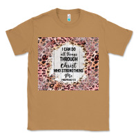 Toasted Coconut i can do all things with leopard and glitter Classic Tee - TumblerDesignByShophia