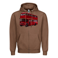 Chestnut double decker bus Zipper Hoodie - Artiststas