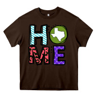 Chocolate Brown Texas Home Heavy Core Tee - Bettercallsaul