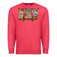 Cardinal 3 alpacas Premium Sweatshirt - BarkalooDesign