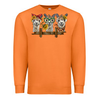 Carrot 3 alpacas Premium Sweatshirt - BarkalooDesign
