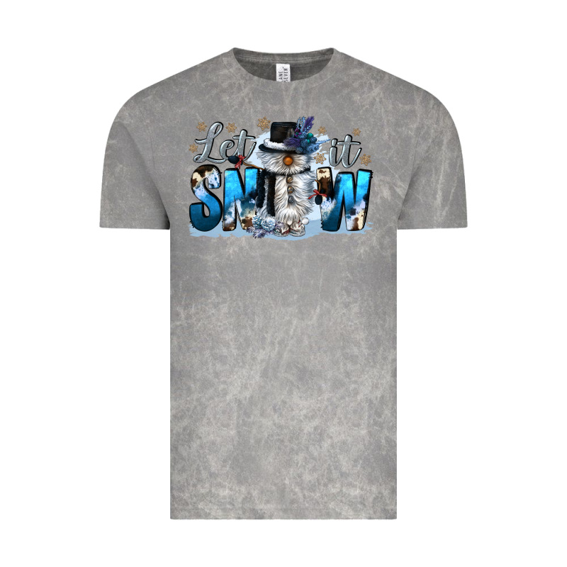 Let It Snow Vintage Tee by CowGirlArtShop | Teevron