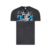 Vintage Black let it snow Vintage Tee - CowGirlArtShop