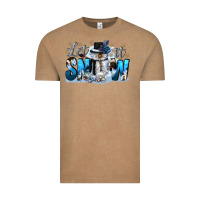 Vintage Coffee let it snow Vintage Tee - CowGirlArtShop