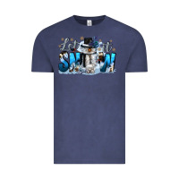 Vintage Denim let it snow Vintage Tee - CowGirlArtShop