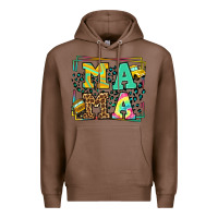 Chestnut School bus driver mama Mother's day Premium Hoodie - LillyAllenDesigns