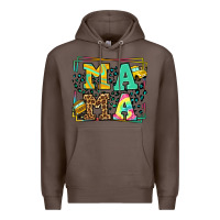 Coffee School bus driver mama Mother's day Premium Hoodie - LillyAllenDesigns