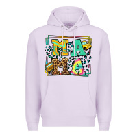 Lilac School bus driver mama Mother's day Premium Hoodie - LillyAllenDesigns