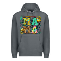 Rock School bus driver mama Mother's day Premium Hoodie - LillyAllenDesigns