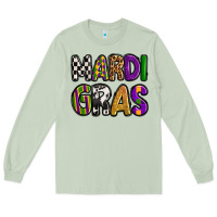 Matcha mardi gras copy Long Sleeve Tee - OliviaCreatesArt