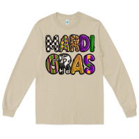 Mushroom mardi gras copy Long Sleeve Tee - OliviaCreatesArt
