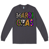Smoke mardi gras copy Long Sleeve Tee - OliviaCreatesArt