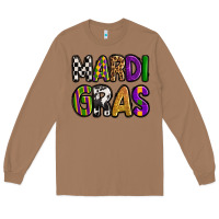 Toasted Coconut mardi gras copy Long Sleeve Tee - OliviaCreatesArt