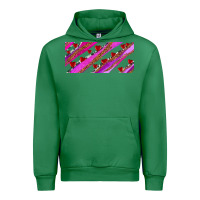 Emerald leopar and cowhide with heart candies Urban Hoodie - AdoDesignShop