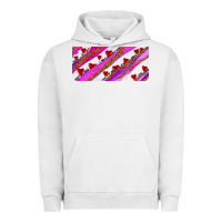 Pigment Lunar Rock leopar and cowhide with heart candies Urban Hoodie - AdoDesignShop