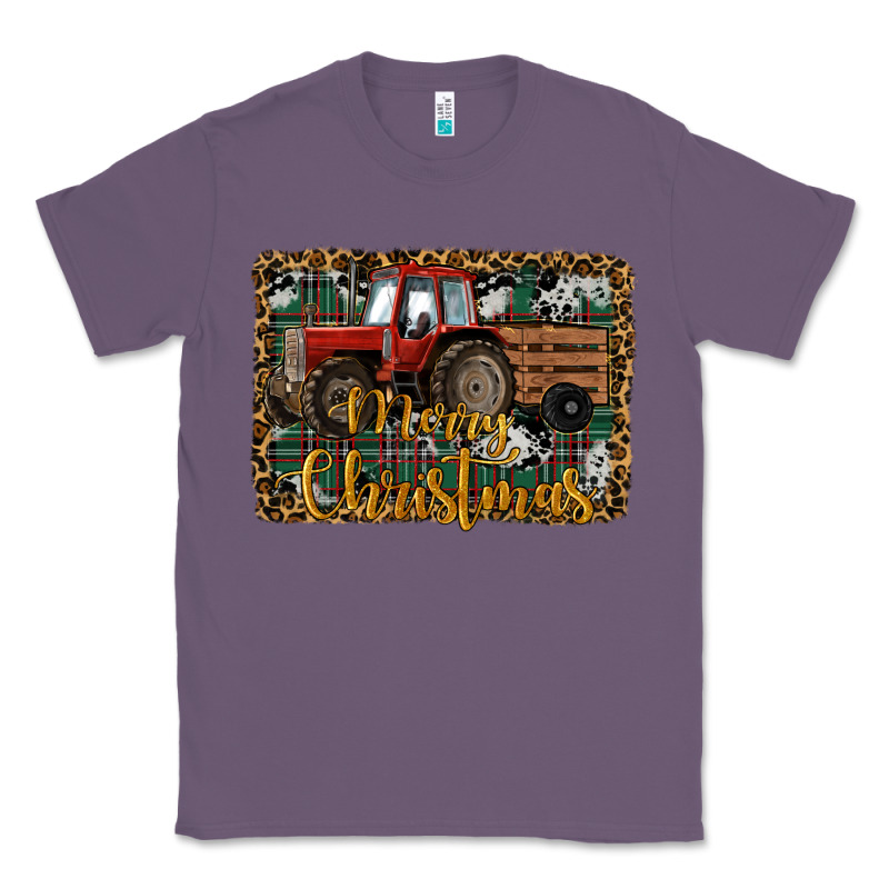 Merry Christmas Farm Tractor Classic Tee by RanaPortraitStore | Teevron