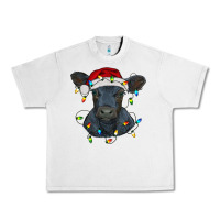 Lunar Rock christmas baby black angus calf with lights Urban Heavy Tee - RanaPortraitStore