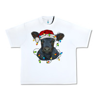 White christmas baby black angus calf with lights Urban Heavy Tee - RanaPortraitStore