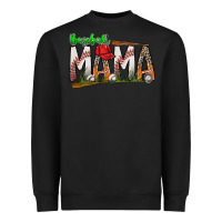 Black baseball mama Heavyweight Sweatshirt - SublimationCraftShop