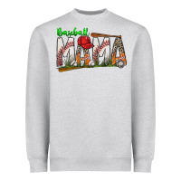 Baseball Mama Heavyweight Sweatshirt | Teevron